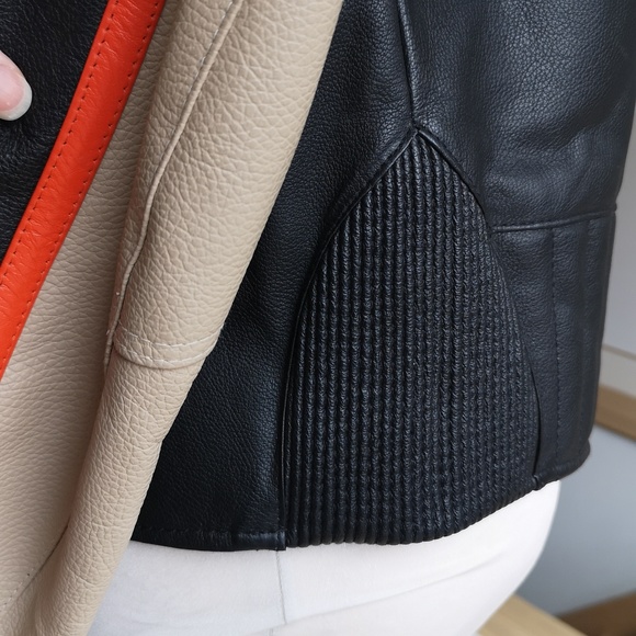 Leather Motorcycle Jacket - Picture 5 of 8